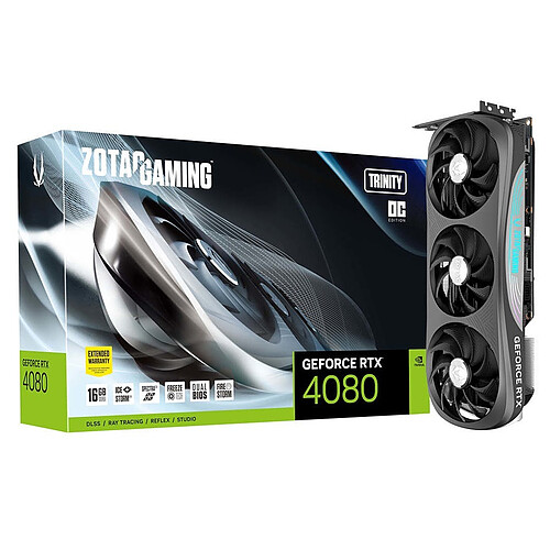 ZOTAC GeForce RTX 4080 Trinity OC 16 Go