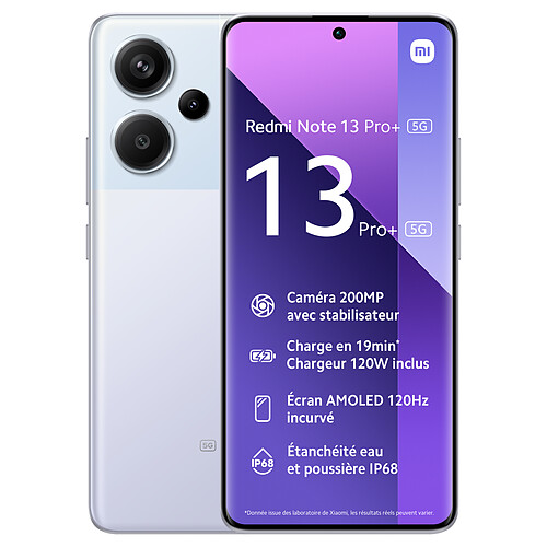 Xiaomi Redmi Note 13 Pro Plus - 5G - 12/512 Go - Violet