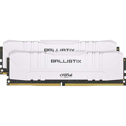 Ballistix 16 Go DDR4 3600 MHz CL16 - Blanc