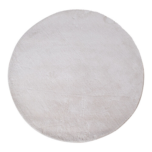 House Nordic Tapis Rond Blanc 120 cm FLORIDA