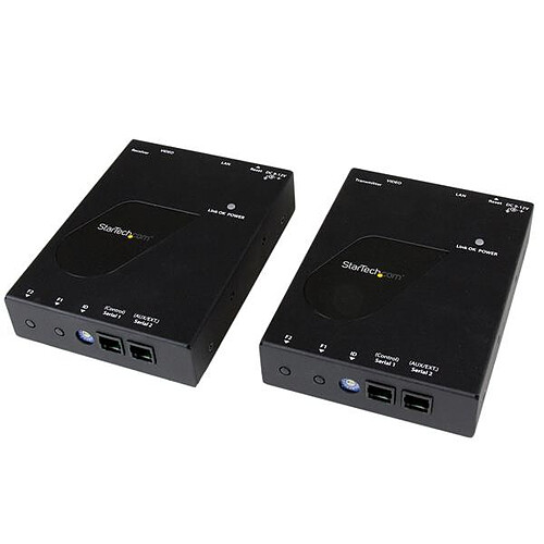 StarTech.com Kit Extendeur HDMI sur IP Gigabit Ethernet, 100 m - Prolongateur HDMI Cat 6 - 1080p