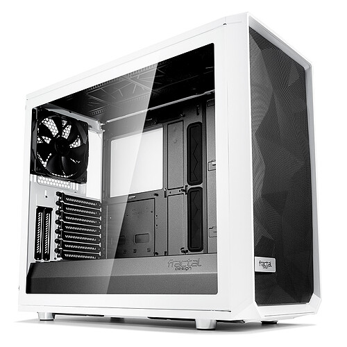 Fractal Design Boitier PC Meshify S2 White – TG