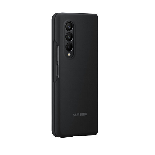 Samsung Coque silicone G Z FOLD3 Noir 