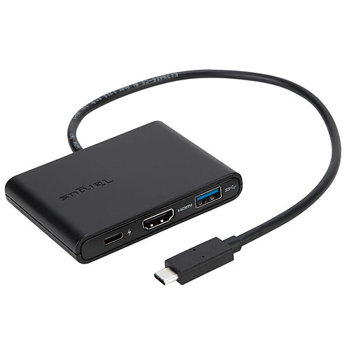 Targus ACA929EU - Adaptateur USB-C HDMI/USB-C/USB-A  - Noir