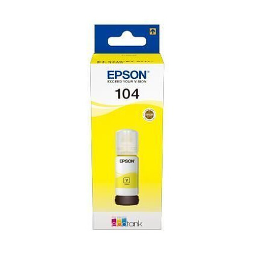 Flacon encre Epson 104 ecotank jaune