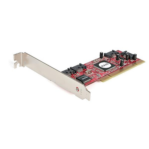 StarTech.com Carte contrôleur PCI RAID à 4 ports SATA