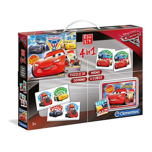 Clementoni Edukit 4 en 1 - cars 3 - 13710.7.