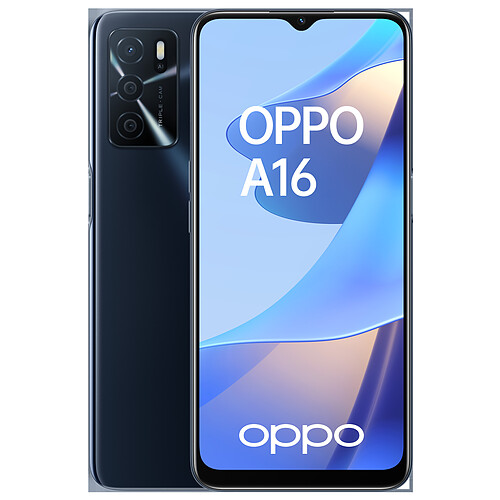 OPPO A16 - 4/64 Go - Noir crystal · Reconditionné