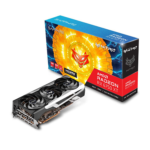 SAPPHIRE RADEON RX 6750 XT NITRO+ GAMING OC 12 GB