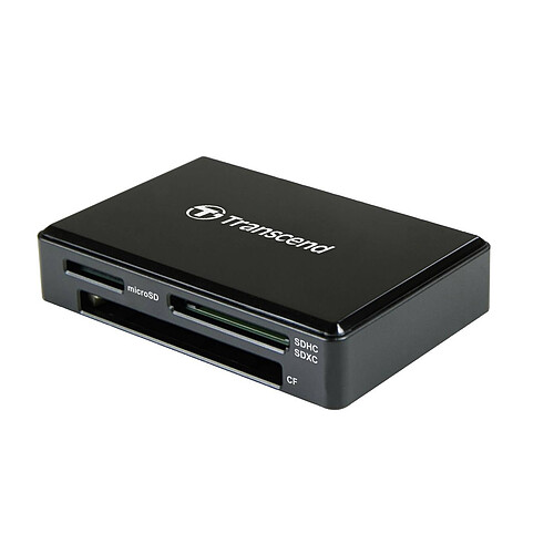 Transcend Lecteur de carte mémoire externe - USB-C & USB 3.1