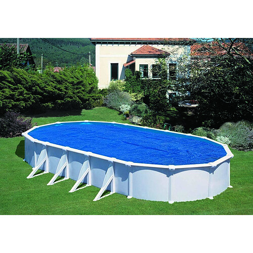 Bâche été piscine hors sol gré ovale - 730 x 370 cm - 267 µ