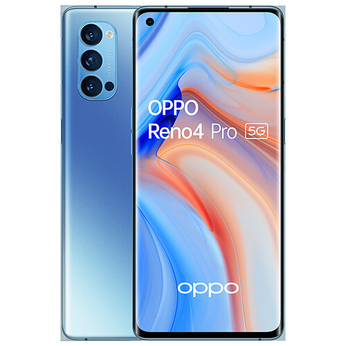 OPPO Reno 4 Pro 5G - 12/256 Go - Bleu