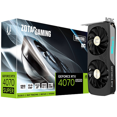 ZOTAC GeForce RTX 4070 SUPER TWIN EDGE OC