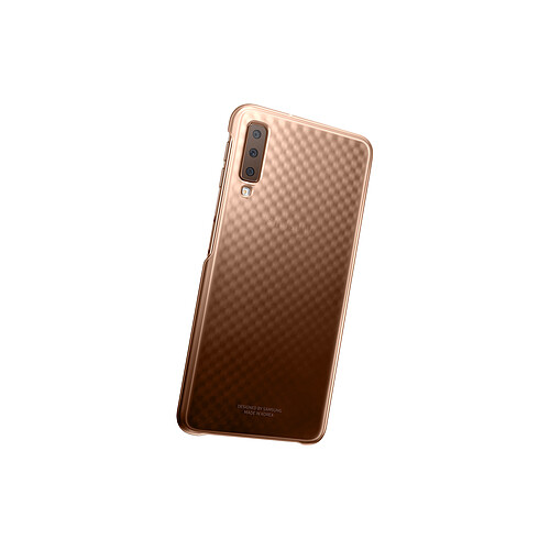 Samsung Coque arrière Evolultion pour A7 2018 - Gold