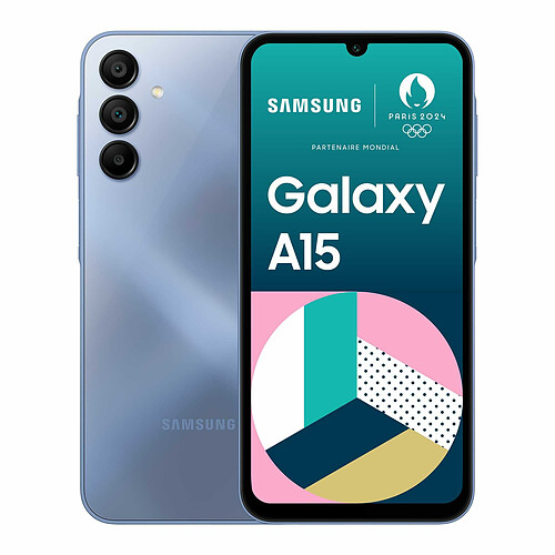 Samsung Galaxy A15 - 4/128 Go - Bleu