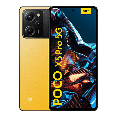 Poco X5 Pro - 5G - 6/128 Go - Jaune