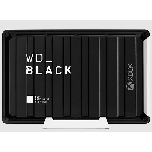 WD_BLACK™ D10 12To Game Drive pour Xbox™