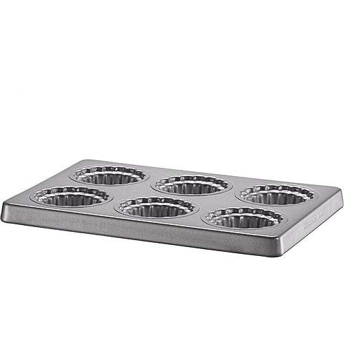 Kitchenaid Accessoire robot patissier - moule 6 mini tartelettes avec base amovible