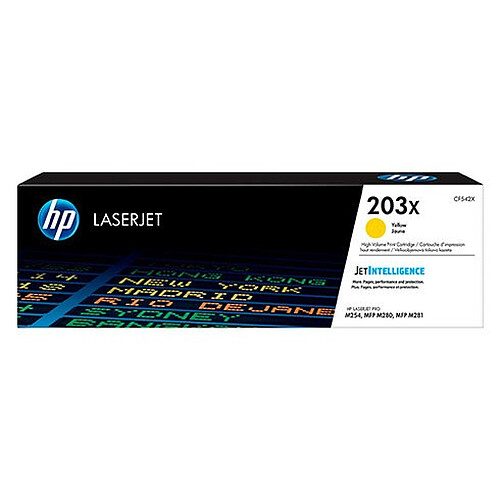 CF542X - Toner Jaune grande capacité HP 203X 