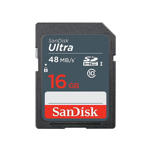 Sandisk SDHC Ultra 48 - 16 Go - Classe 10