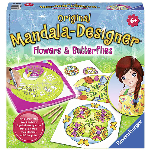 Ravensburger Mandala Designer Flowers & butterflies - 29809