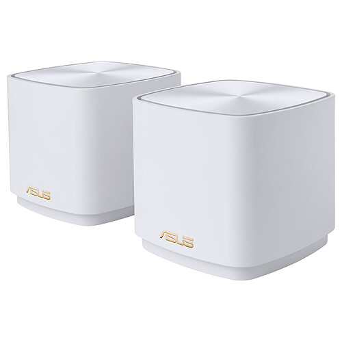 ASUS ZenWiFi AX Mini (XD4) Blanc x2