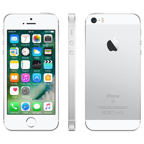 Apple iPhone SE - 64 Go - MLM72F/A - Argent · Reconditionné