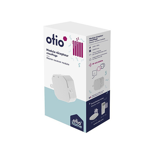 Otio Module récepteur encastrable pour chauffage connecté