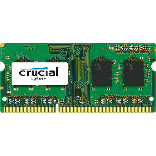 Kit RAM 32 Go (4x8Go) DDR3L 1600 MHz Pour Ordinateur Portable - SODIMM 204 Broches, 1.35V/1.5V - Compatible Mac (iMac, MacBook Pro) Et PC