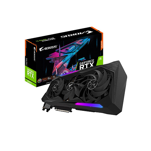 Gigabyte AORUS GeForce RTX™ 3070 Ti MASTER 8G