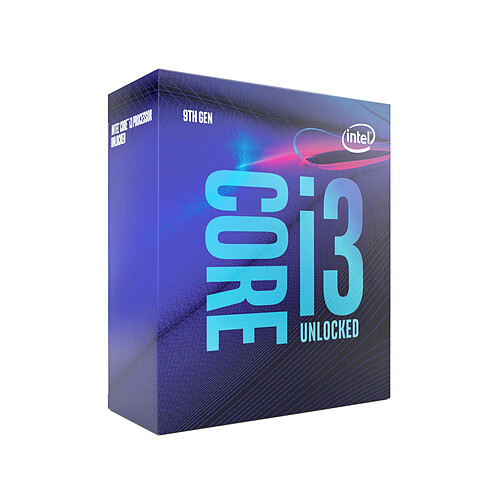 Intel Core i3-9100F - 3,6 Ghz / 4,2Ghz