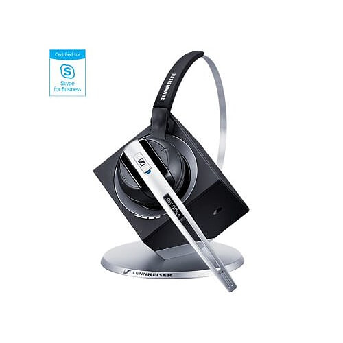 Sennheiser Impact DW Office ML Casque Audio Wi-Fi Sans Fil Contrôle du Volume Réduction du Bruit Noir