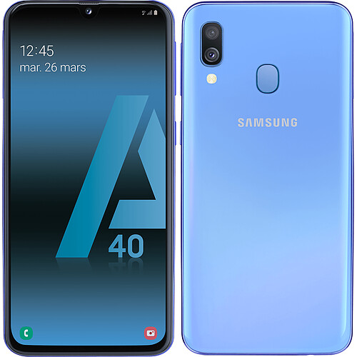 Samsung Galaxy A40 - 64 Go - Bleu · Reconditionné