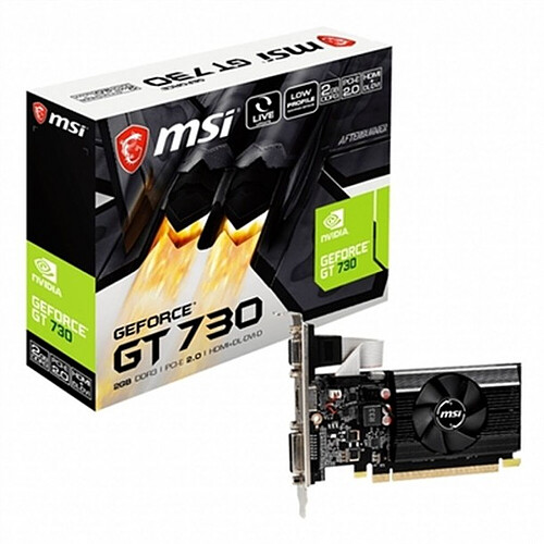 Carte Graphique MSI N730K-2GD3/LP 2 GB DDR3