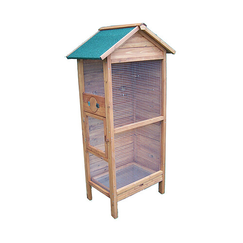 HABRITA Cage à oiseaux standard / 0,42 m2 / 3-4 oiseaux