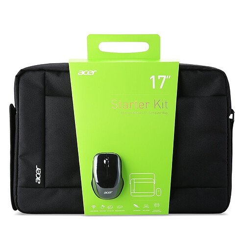 Acer Lot d'accessoires pour notebook 17.3'' - Starter KIT - Noir