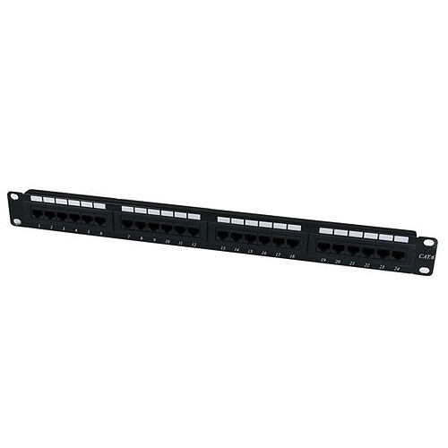 StarTech.com Panneau de brassage à 24 ports Cat6 type 110 montage en rack 1U