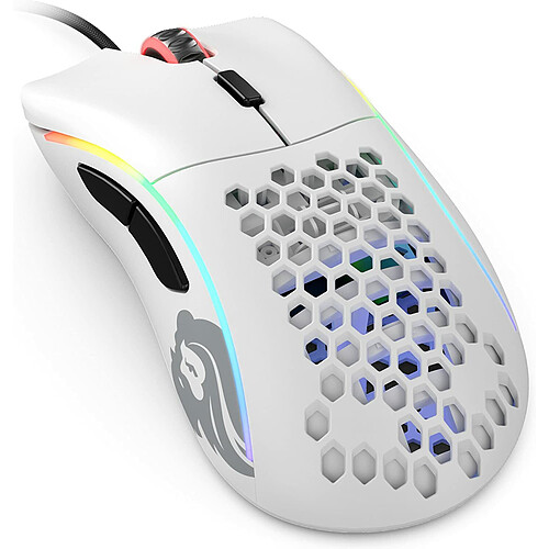 Glorious PC Gaming Race Model D Souris Gaming - Blanche