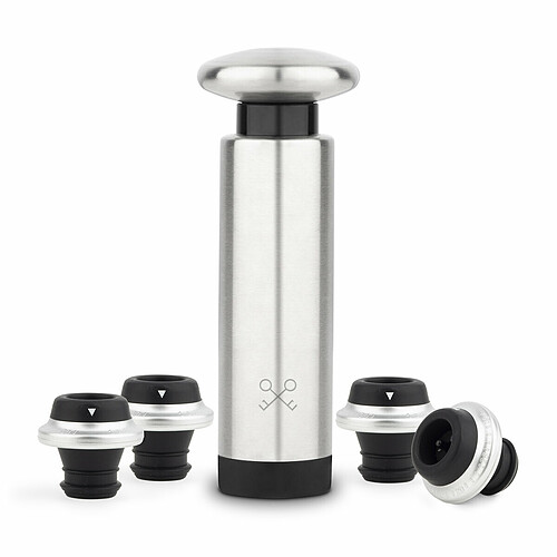 Les petits champs WOM440 - pompe sous vide pour vin manuelle