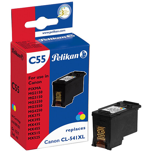 Pelikan Cartouche d'encre pour CANON PIXMA MG 4250 (CL- 541XL) - Couleur