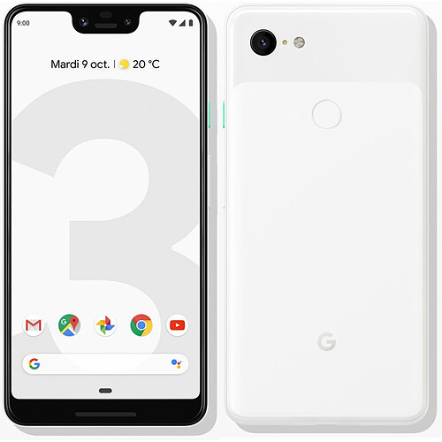 Google Pixel 3 XL - 64 Go - Blanc