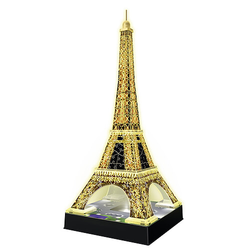 Ravensburger NIGHT EDITION - Puzzle 3D Tour Eiffel - 216 pièces - 12579