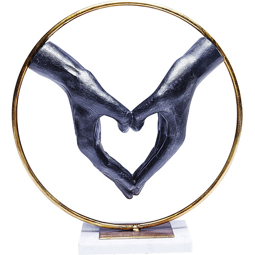 Kare Design Statue Heart Hands TAHARA