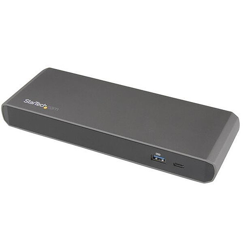 Station d'accueil StarTech.com TB3DKDPMAWUE - Thunderbolt 3 (DisplayPort, USB, RJ45, Thunderbolt 3)