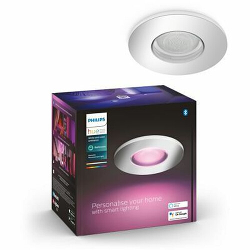 Philips Hue Xamento Hue recessed 1x5.7W - Chrome