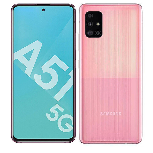 Samsung A51 - 5G - 128 Go - Rose Prismatique