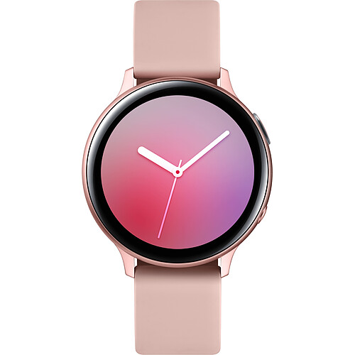 Samsung Galaxy Watch Active 2 - 44 mm - Alu Rose - Bracelet Rose velours