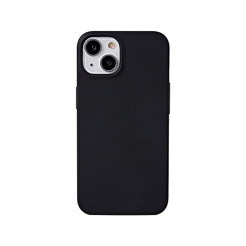 WE Coque recyclée IPHONE 14 Noir: Coque fabriqué à partir plastique 100% recyclé - souple - toucher doux