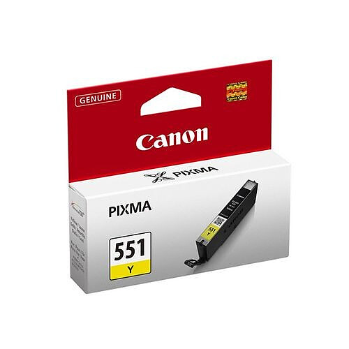 Canon Cartouche d'encre Jaune capacité standard CLI-551Y