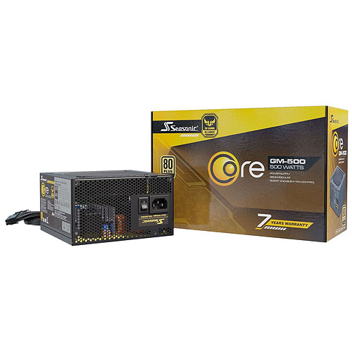 Seasonic Core GM 500 500W - 80 Plus Gold